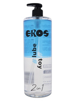 Eros 2 en 1 - Lubricante a base de agua 1000 ml
