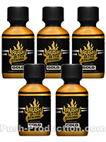 5 x RUSH ULTRA STRONG GOLD LABEL grande - PACK