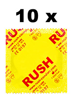 10 unidades RUSH condones