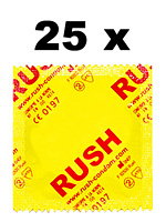 25 unidades RUSH condones