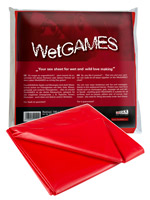 Wet Games Sex-Sheet - Rojo 180 x 220 cm