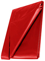 WetPlay - PVC Bedsheet 210x200 cm Roja