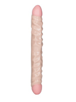 Veined Double Dong 12 inch - Light skin