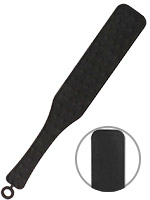OUCH! Silicone Textured Paddle - Black