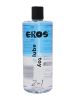 Eros 2 en 1 - Lubricante a base de agua 500 ml