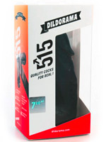 Dildorama 515 line 19 cm Suction - Negro