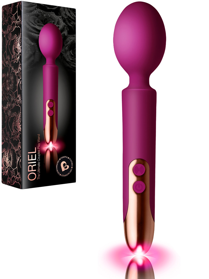 10 Speed Oriel Ultimate Couples Play Wand - Fucsia